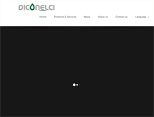 Tablet Screenshot of diconelci.com